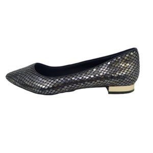Rockport Ballet Flats Adelyn Metallic Snake Print